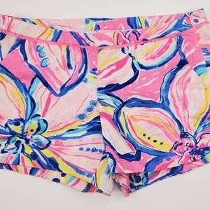 Lilly Pulitzer Multi Color Floral Shorts